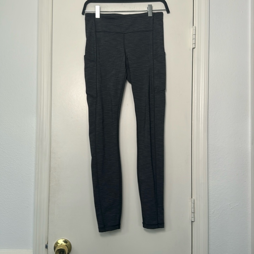 Lululemon Speed Up Leggings with Pockets Gray Size 6